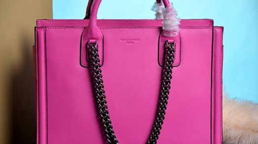 2014 Cheap Yves Saint Laurent Classic Tote Bag YSL0710 Rose - Click Image to Close